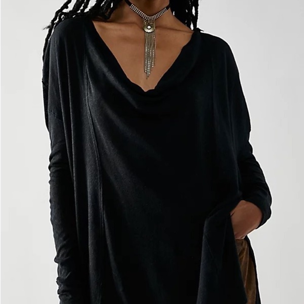 Care Free People Evlyn Tunic Black